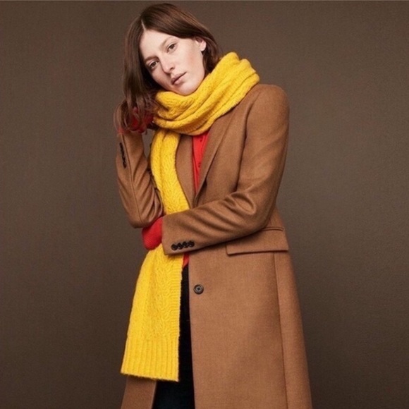 J. Crew Jackets & Coats J Crew Parke Topcoat Wool Jacket Coat In Deep Chestnut Camel Poshmark